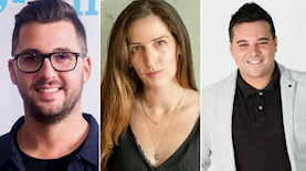 מוטי לסרי, ענת בן טוב ויניב ויצמן, צילום: ניר סטולו, יואב אסא יח"צ